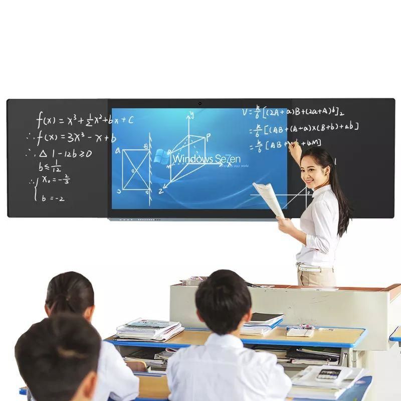 China 75” 86‘’ Smart LCD Interactive Display with Writing Boards and ...